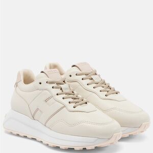HOGAN H641 leather sneakers